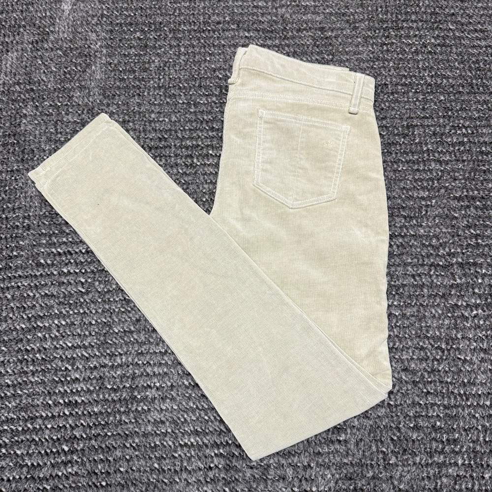 Rag & Bone Jean Womens Corduroy Skinny Jeans Size 27 Aggshell Stretch